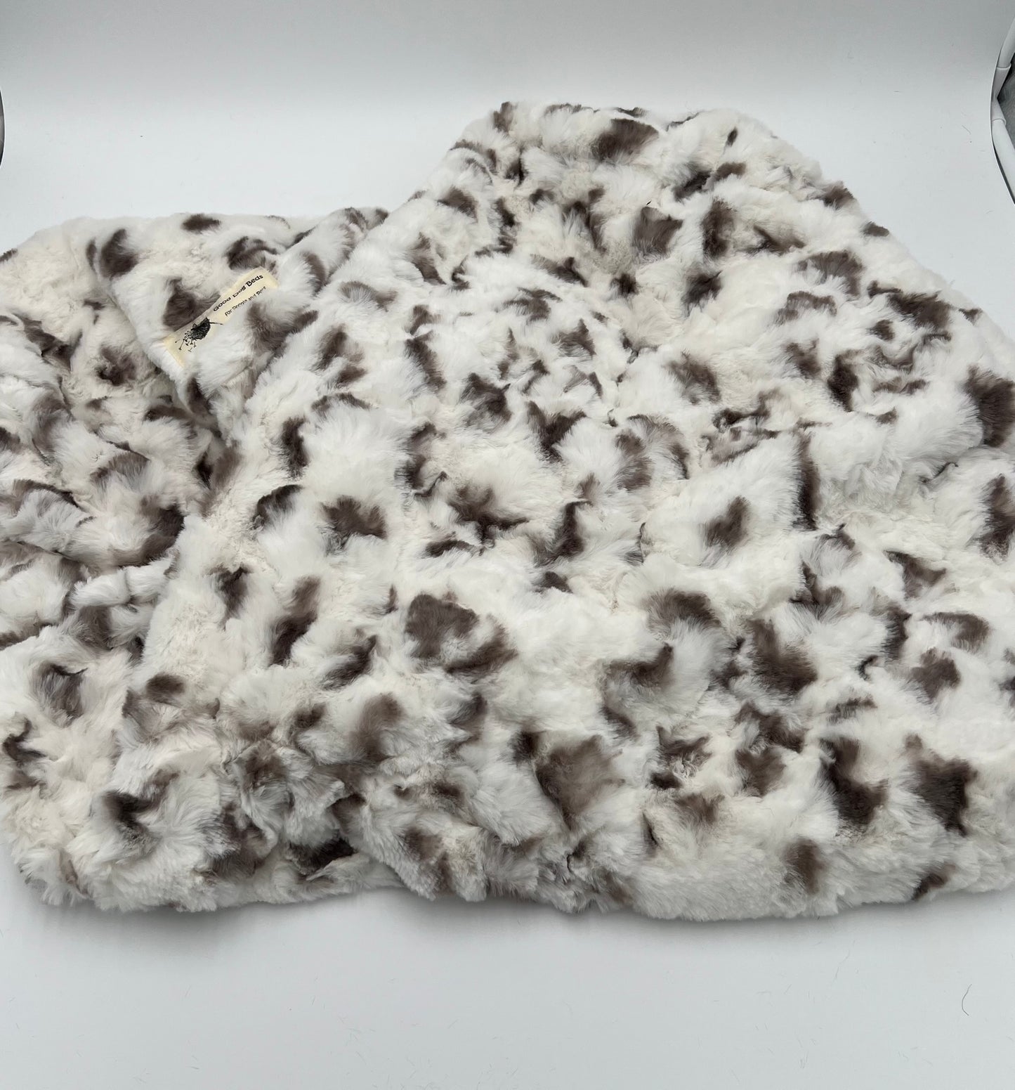 Spotted Lamb Faux Fur Blanket